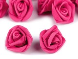 Dekoration Rose - Packung/10 St. Blumen, Federn