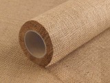 Jute - 5 m/Rolle Leinenstoffe, Jute