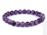 Armband aus Mineralien, Amethyst Armbänder, Ringe