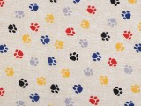 Decorative Fabric Loneta Paws Polyesterstoffe, Mischfaser