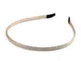Haarreif mit Lurex Haarschmuck
