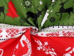 Weihnachten Baumwollstoff Hirsch Küchenausstattung und Dekor