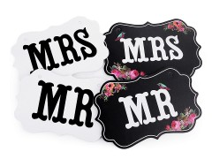   Hochzeitsschilder MR und MRS zum Aufhängen Hochzeit Dekoration