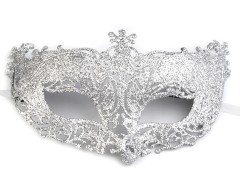 Augenmaske mit Glitzer Maske, Accessoires