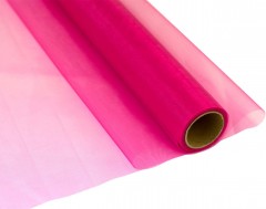 Tüll dekorativ 10 Meter - Pink Dekorstoffe