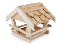 Vogelhäuschen aus Holz 