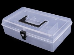 Kofferchen aus Kunststoff - 18 x 29,5 cm 