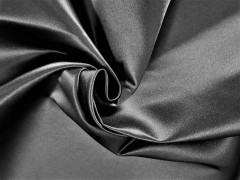 Brautsatin-Stoffe - Dunkelgrau Satin, Chiffon, Organza