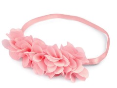 Elastisches Haarband mit Blumen  