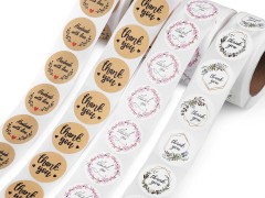 Handmade with Love Stickers Geschenke einpacken