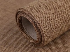 Juteband Imitat - 4,5 Meter Leinenstoffe, Jute