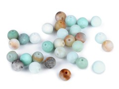  Amazonit synthetisches Mineral matt - 22 St./Packung Perlen,Einfädelmaterial
