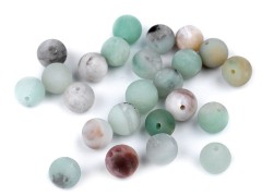 Amazonit matt synthetisches Mineral - 10 St./Packung Perlen,Einfädelmaterial