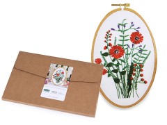 Geschenk-Stickset mit vorgedrucktem Motiv geschenkidee