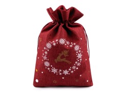 Weihnachtsgeschenktüte Rentier - 20 x 30 cm Geschenke einpacken