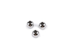                     Perlen aus Edelstahl 4 mm - 20 St. 