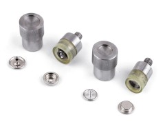Aufsatz für beidseitige Metalldruckknöpfe, Ø 15 mm Werkzeug, Zubehör