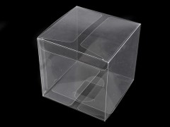 Transparente Kunststoffbox  - 10 St./Packung Boxen, Säckchen