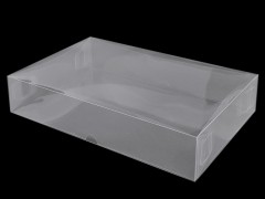 Transparente Kunststoffbox mit Deckel - 10 St./Packung 