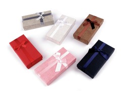 Geschenkschachtel für Schmuck 7x14 cm - 6 St./Packung Boxen, Säckchen