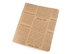 Deko Papier Noten - 4 St./Packung Geschenke einpacken