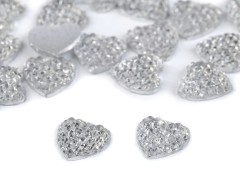 Herz mit Strass - 20 St./Packung Hochzeit Dekoration