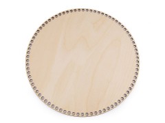 Korbboden - 25 cm Holz,Glas Dekozubehör