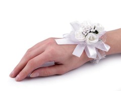 Brautjungfer Armband - Weiß 