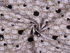 Decorative Fabric Loneta Sheep 