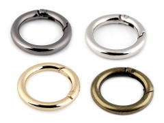 Karabiner Ring für Handtaschen - 25 mm Kurzwaren aus Metall