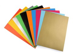 Papier selbstklebend verschiedene Farben - 10St./Packung 