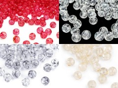    Crackle Perlen - 50 St./Packung 